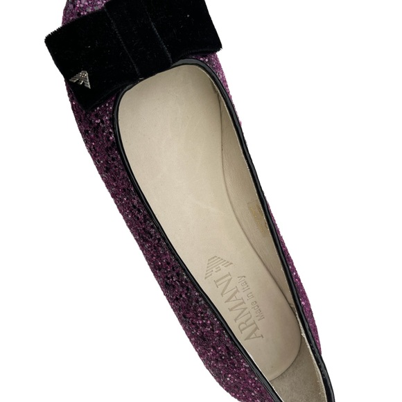 .Armani Junior Flats. Made in Italy size 35 US 5 - Picture 5 of 10